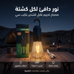 لمبة مقاومة للكسر بالشحن